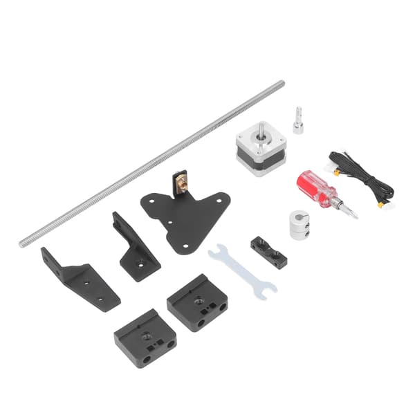 3D Printer Dual Z Akse Stepper Motor Opgraderingssæt T8 Spindel Lineær Leje Guide