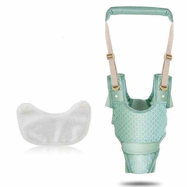 Baby Walker Walker-hjälp för stående Baby Walker Lärhjälpmedel Walker-säkerhetskoppel, 4 i 1 Funktionellt Baby Walker-bälte för barn 6-36 månader, A-grön,