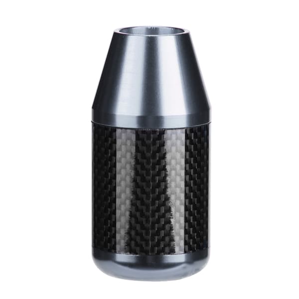 Universal Kolfiber Automatisk Växelspaksknopp Modifier Tillbehör Titanium