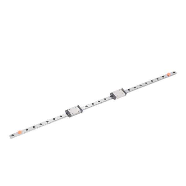 MGN7H Miniatur Lineær Skinne Glide Kit med 2 Blokke til 3D Printer CNC Dele 500mm 19.69in