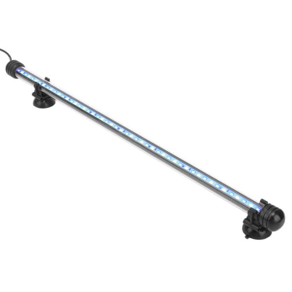 Vanntett LED Akvarielys 3 Moduser Dimbar 100‑240V EU Plugg 48CM