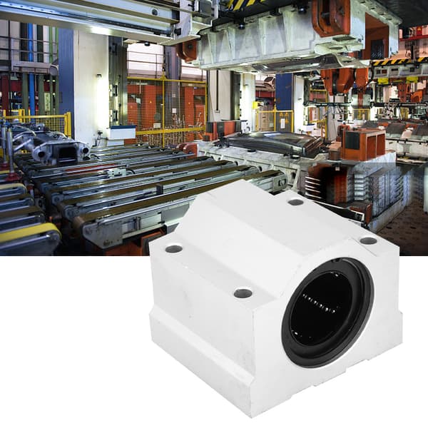 40 mm Aluminium Lineær Bevægelse Kugleleje Slide Block CNC Lineært Drev