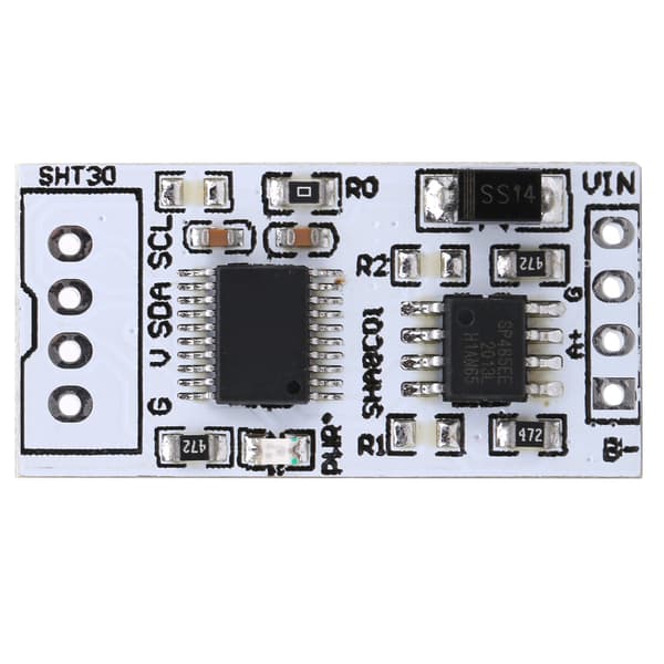 5V SHA8C01 RS485 Temperatur Fuktighetssensor Modul Smarta Elektroniska Komponenter