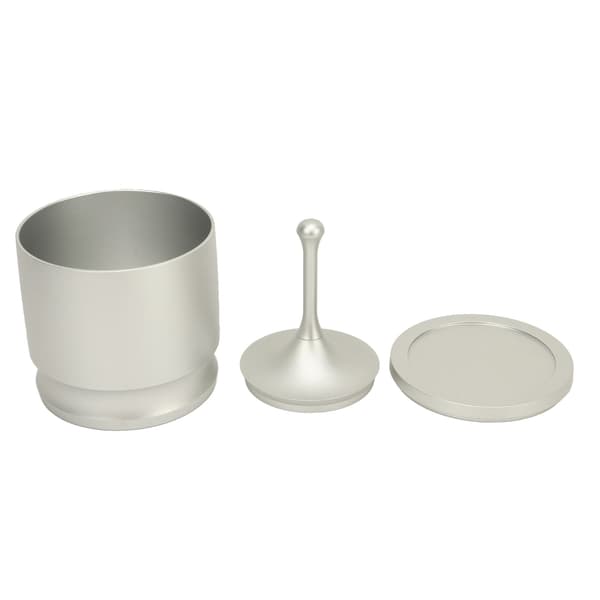 58 mm Sølv Aluminium Legering Kaffe Doseringsring Anti Statisk Kaffeholder