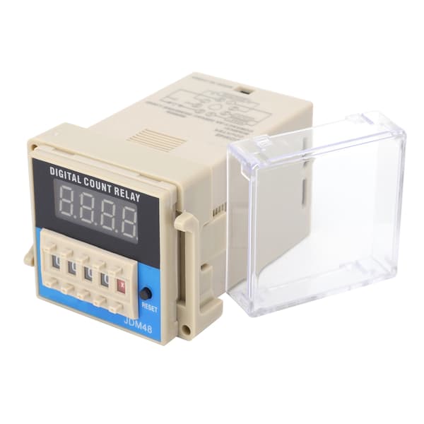JDM48DC24V Digital Timer Relay Høy Presisjon Industriell Automasjon Kontrollsystem Komponent