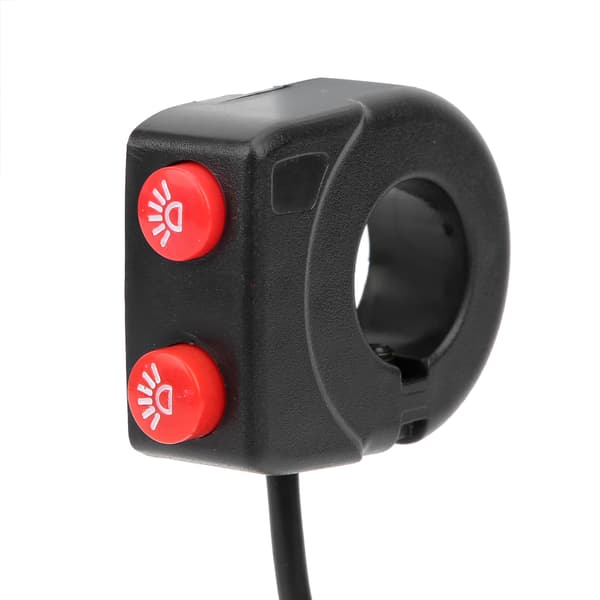 Universal Motorcykel Forlygte Kontakt Dæmper On Off Knap 22mm Hul