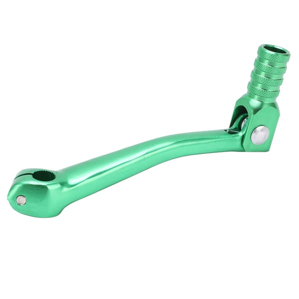Motorcykel Kickstart Spak Pedal Känslig CNC Aluminium Universal Grön
