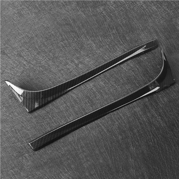 2st Bil Bakruta Sidovinge Spoiler Passar till 7 MK7 7/7.5 2014-2018 Kolfibertextur