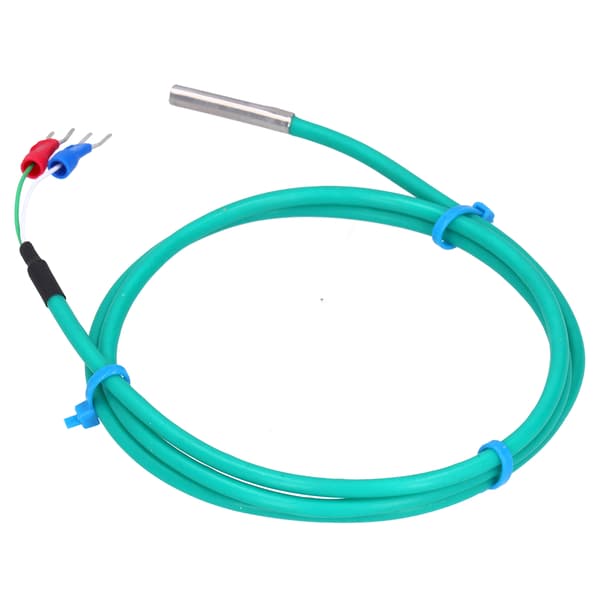 K Typ Termoelement Vattentät Silikon Temperatursensor Flexibel Grön Kabel 5x30 mm Sond 0-200℃ 2m 2 m