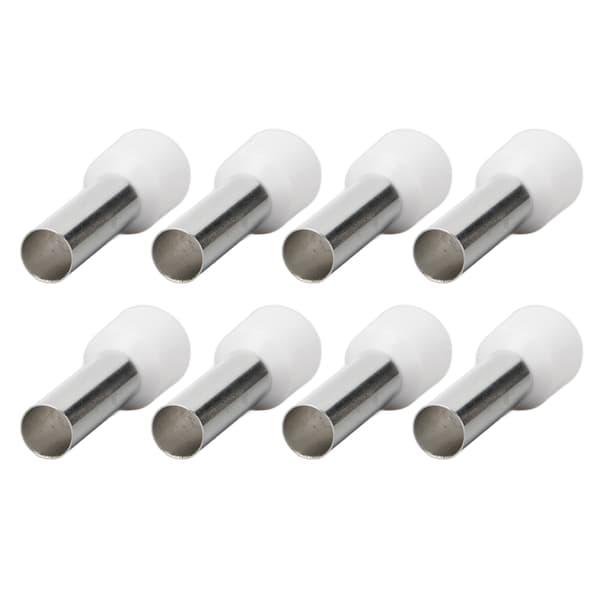 100 stk. isolerede krympeforbindelser EU-stil ledningsender 6 AWG E16-18