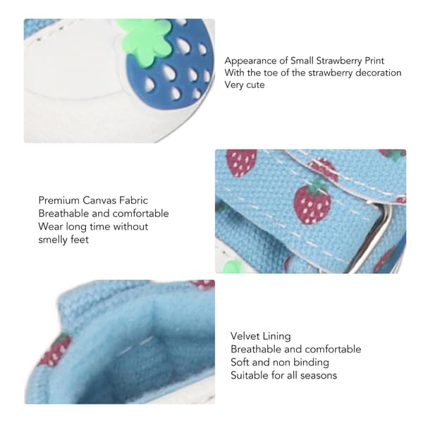 Bichon Teddy Blue Hvalpe Støvler Bløde Åndbare Anti Slip Søde Canvas Hunde Sko Type 1