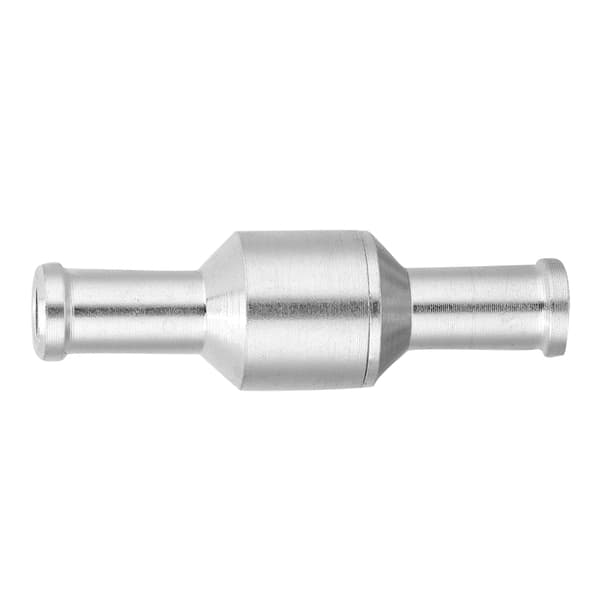 Steg Aluminium Inline Rack Back Ventil Bränsle Diesel Gas Vätska Luft Envägs Backventil 8mm