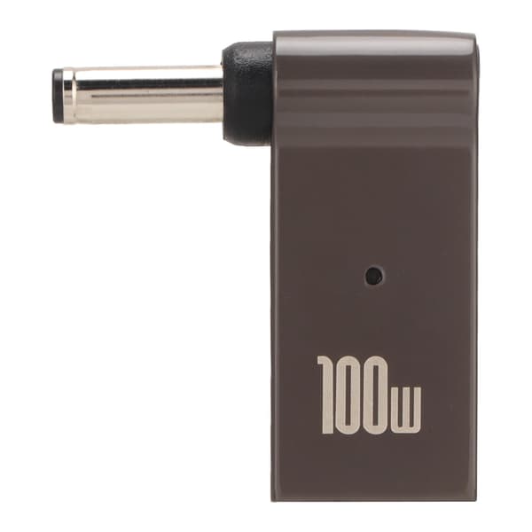 USB C till DC Laddare PD Snabbladdning Aluminiumlegering 100W Strömadapter 4x1.35mm