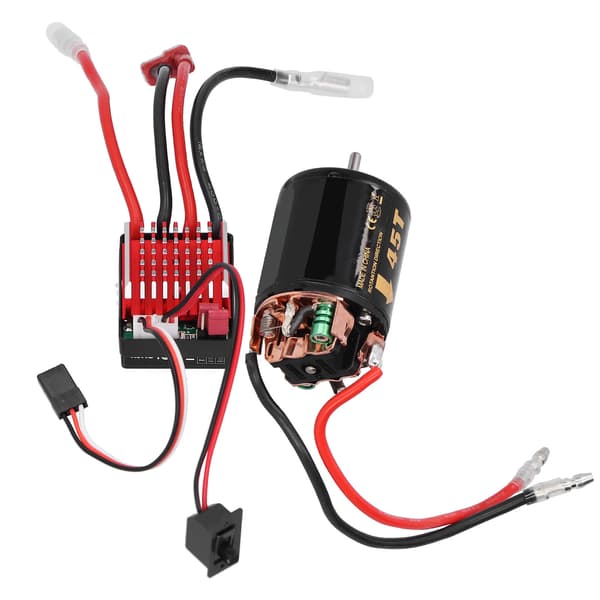 540 børstet motor 360A ESC med T-stik tilbehør passer til Tamiya 1/10 RC bil Model45T
