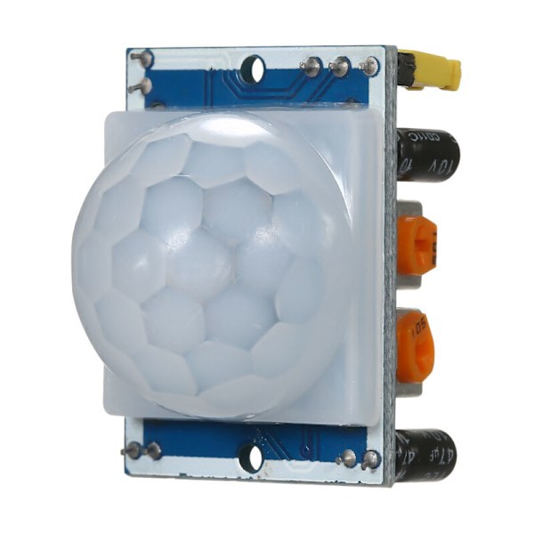 Människokroppens infraröda sensormodul, grön panel Pyroelektrisk infraröd sensor