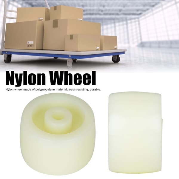 1,5 Ton Nylon Hjul Trissa Set med 10 40kg Max Last