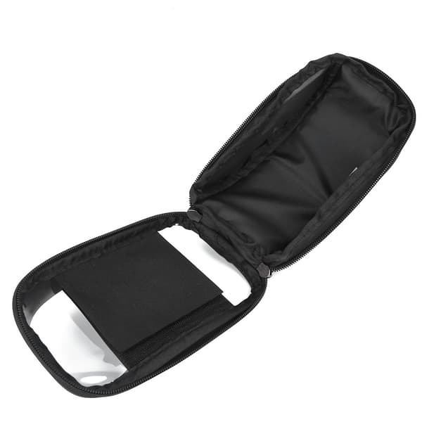 Stor Kapacitet Udendørs Cykel Telefon Taske Polyester Rør Front Beam Opbevaring