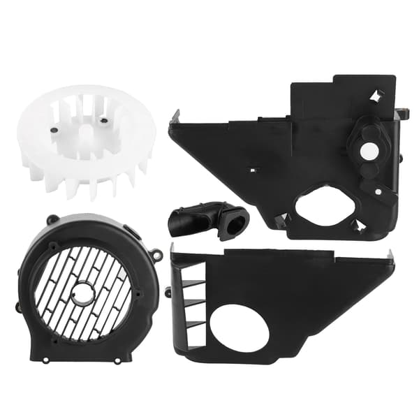 Motorventilatorafdækning Luftkøleenhed Egnet til GY6 125/150cc ATV Go Kart Buggys og Scootere