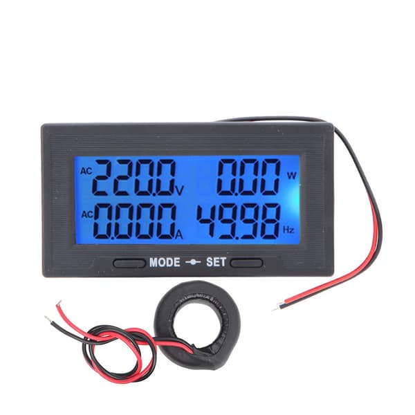YB5142DM 0-500V Intelligent Digital LCD AC Spänning Strömmätare