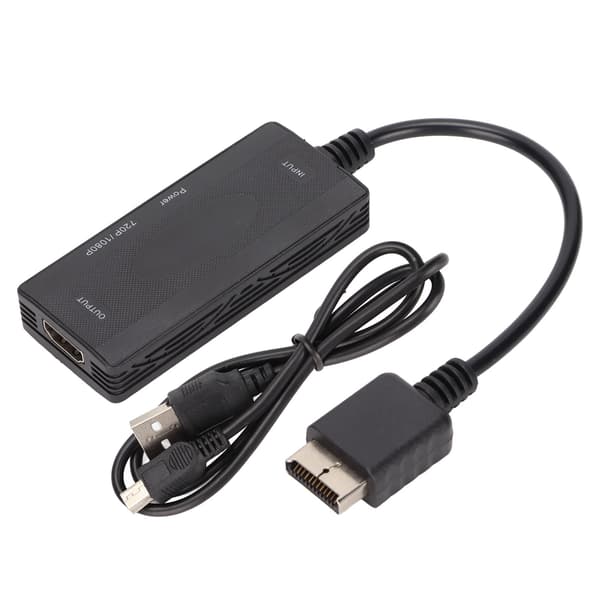 PS2 til HDMI-konverteradapterkabel for HDTV Multimedia