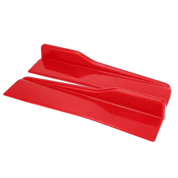 2 stk. bilsideskørt Anti-ridse Universal Winglets Diffuser Splitter til biler