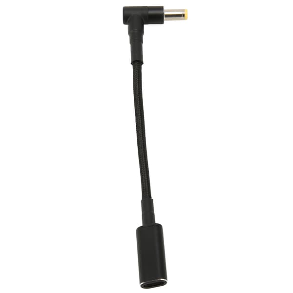 USB C til DC Adapter 5 5x1 7mm Port 100W Ladekabel til Laptop