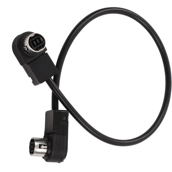 30 cm/11,81 tommer Bil AUX Input Adapter CD-afspiller Lydkabel Høj Styrke Erstatning for Alpine