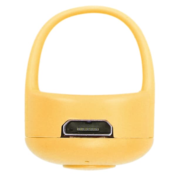 Smart Ring Kontroller Praktisk Bluetooth Fjernkontroll Ring for Alle Smarttelefoner Gul