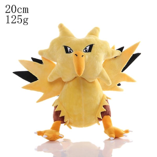 Elf-toimintahahmot Blastoise-kengät 20cm Zapdos