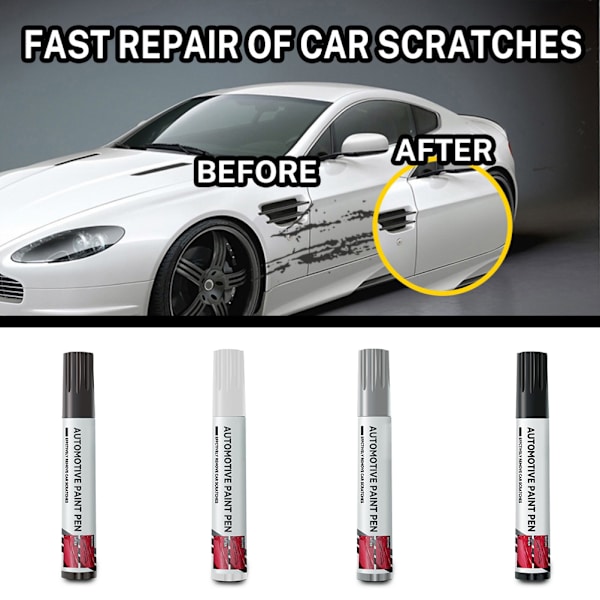 Billack Auto Scratch Remover Penna Färg Restaurator