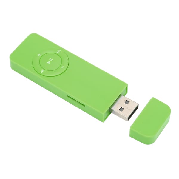 MP3-spiller Lossless Audio Support 64GB Mini musikkspiller for studenter Grønn reise