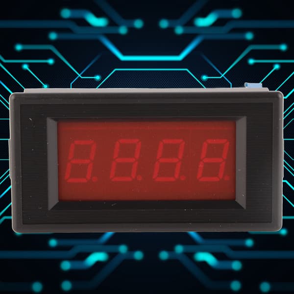 DC 50A 75mV 3.5 Digital Rød LED Display Ampere Panel Meter Amperemeter Hurtig Respons
