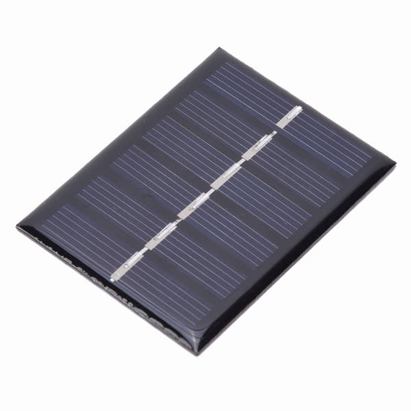 3 st 100MA 0.3W Polysilicon Solpanel Laddningskraftkort Laddare för Små Strömapparat 65x48MM