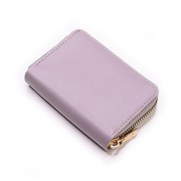 Körkort för män Stor kapacitet Design Lämplig för affärsresa Light Purple