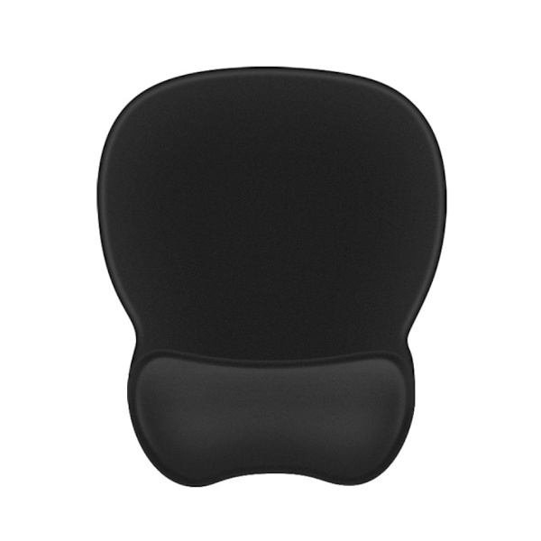 Memory Foam handledsmusmatta (ren svart)