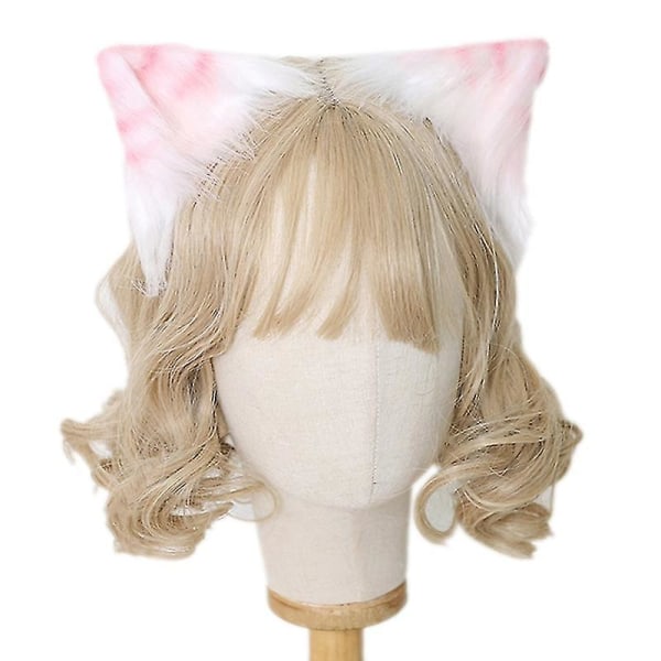Lovely Cat Ear Shape Hairhoop No Slip Hair Barrettes For Children Multi Color H