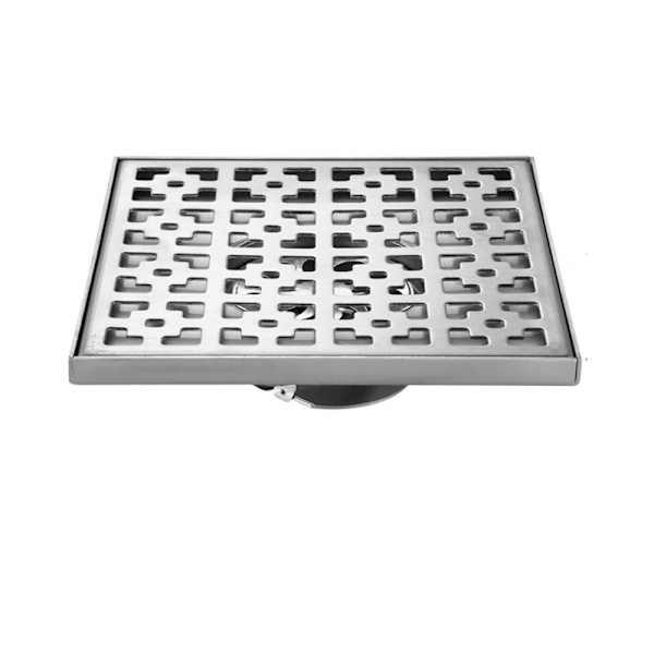 Stort 304 rostfritt golvbrunn