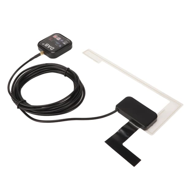 DAB Plus USB Kannettava Digitaalinen Radiovastaanotinadapteri Antennilla Androidille