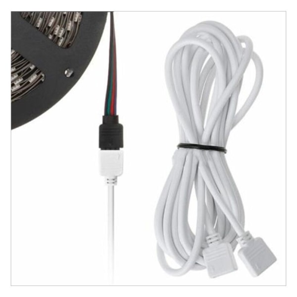 2m 4RGB LED4P1M Hvid Lightbar Lightbar Forlængerkabel Farverig Lightbar Connection Terminal Kabel
