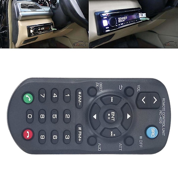 Kaukosäädin Kenwood-autoradioon Kca-rc406 Kdc-x997 Kdc-bt955hd Control