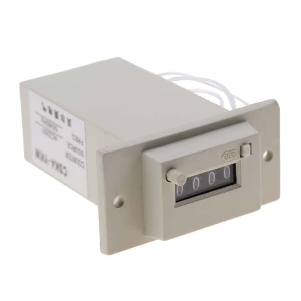 CSK4 YKW 4-siffrig elektromagnetisk räknare AC 220V