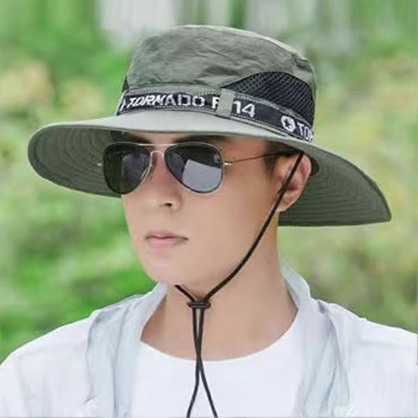 Dome-Visor Hatt Lett og Komfortabel Solskjerm for Utendørsbruk Light Gray