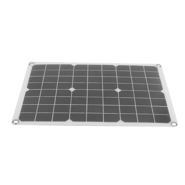 20W 30W Fleksibelt Solcellepanel for Billading av Batteri, USB DC5521 Dobbel Utgang