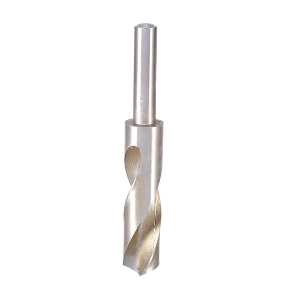 22 mm HSS højhastighedsstål spiralbor med 12,7 mm fræserskaft