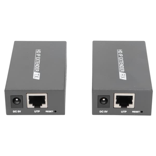 HDMI Extender Sender Mottaker Signaloverføring 110-240V US Plug