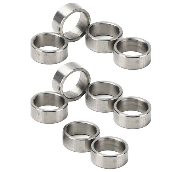 Rustfri stål skive afstandssæt 10 stk 15 mm OD 12 mm ID hardware tilbehør
