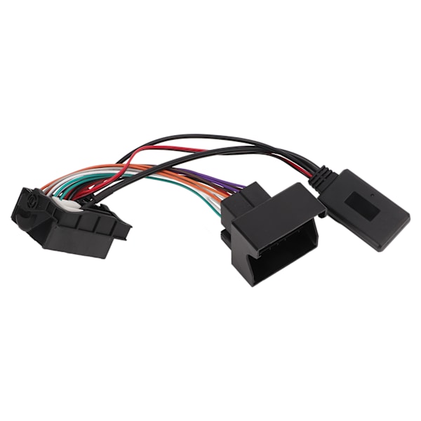 Trådlös Bluetooth5.0-kabel 12-stifts AUX-kabelnät Handsfree-mikrofonersättning för E60 E63 E64 E66 E81 E82 E70 E90