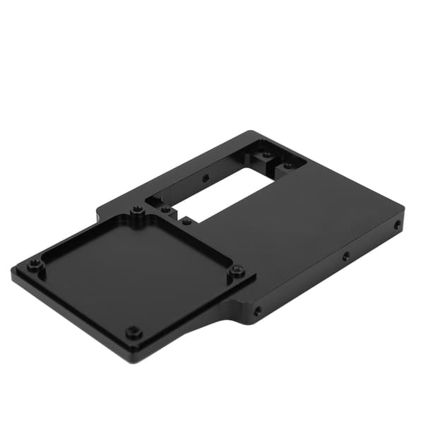 Servo Styringsmotor Montering ESC Montering Tilbehør Passer til RGT EX86100 1/10 Crawler RC Bil Sort