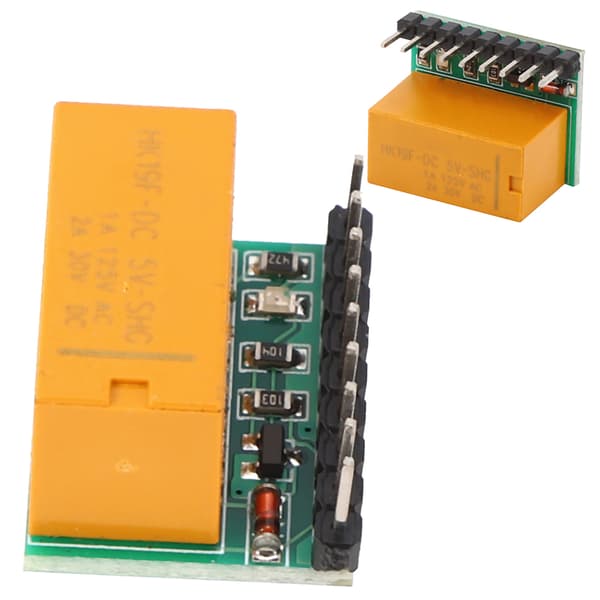 DR21A01 5V DC DPDT Relémodul Polaritetsreverseringsbryterkort Komponenter Deler