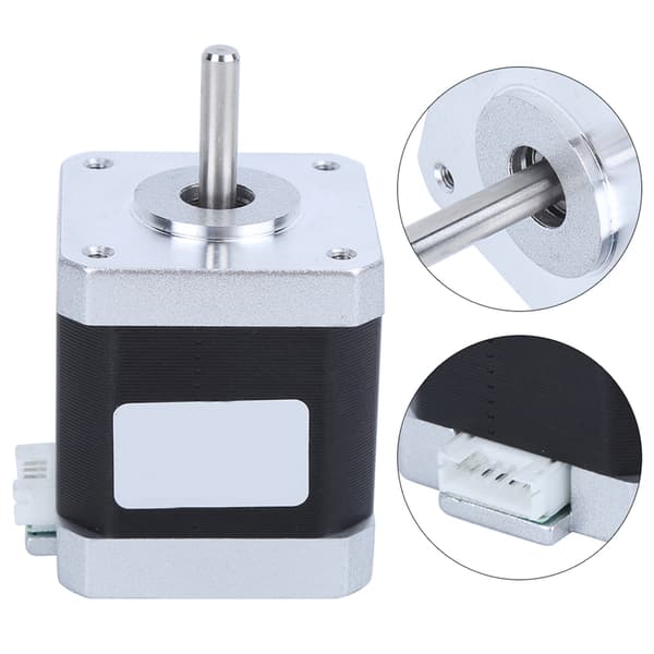 NEMA 17 Steppermotor 3D-printertilbehør med 4-pinners kabel 17HS8401